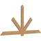 Ekena Millwork Kennewick Timber Gable Bracket, Western Red Cedar, 96"W x 48"H x 1 1/2"D x 5 1/2"F, 12/12 Pitch GBW096X48X0206KEN00SWR - alternate 5
